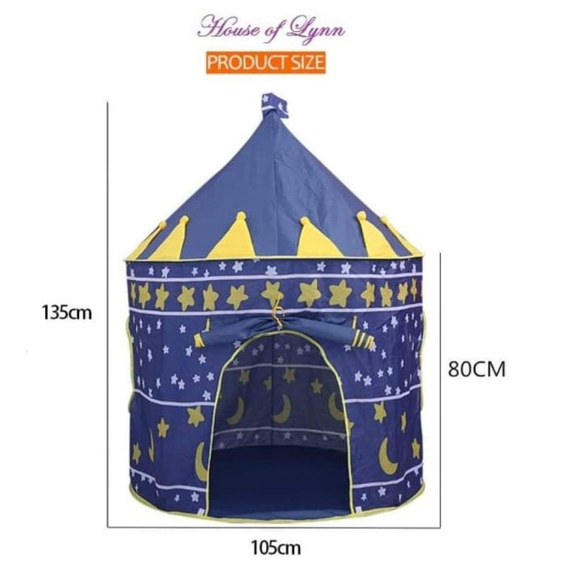 tenda bermain castle (pengiriman medan)