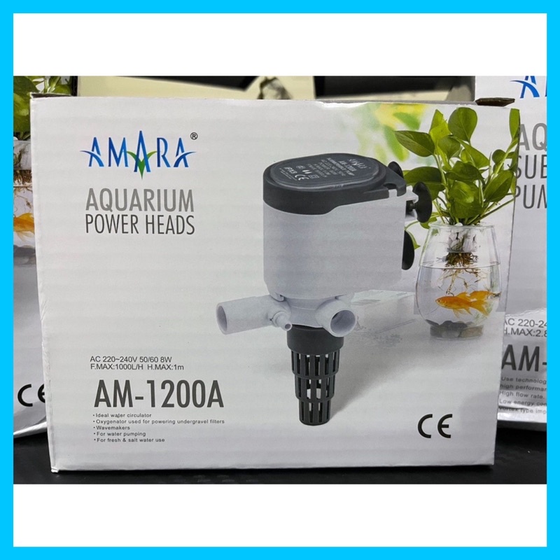 POMPA AQUARIUM CELUP AMARA AM KIYOSAKI 1200 WATER PUMP MESIN POMPA FILTER AQUARIUM AQUASCAPE