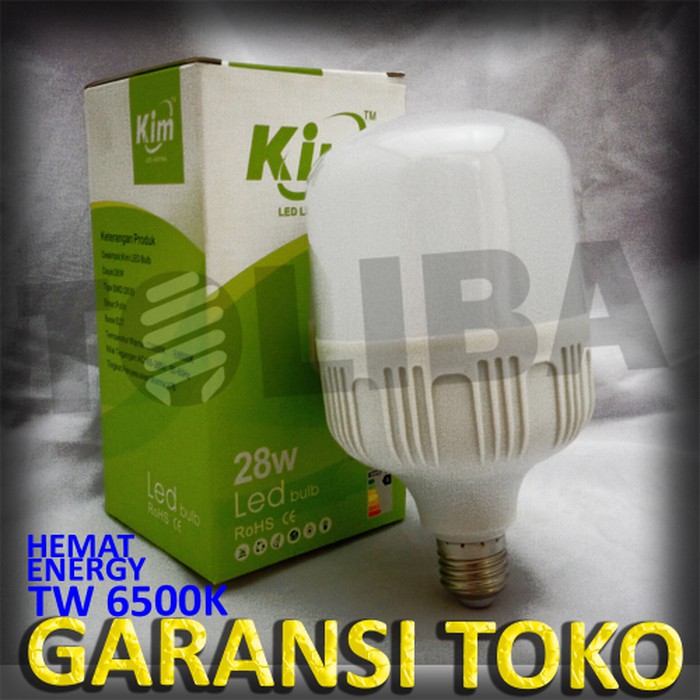 lampu led kim 28w 28 w 28watt 28 watt lampu led tabung listrik garansi