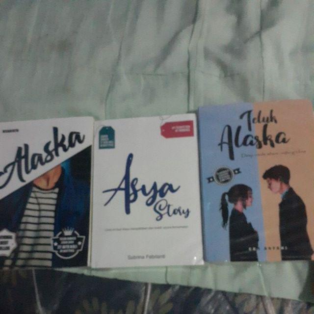 PAKET 3 NOVEL TELUK ALASKA ASYA STORY ALASKA