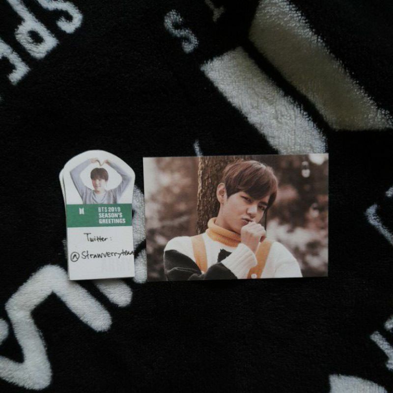 MINI PHOTOCARD BTS TAEHYUNG V 2ND MUSTER 22920