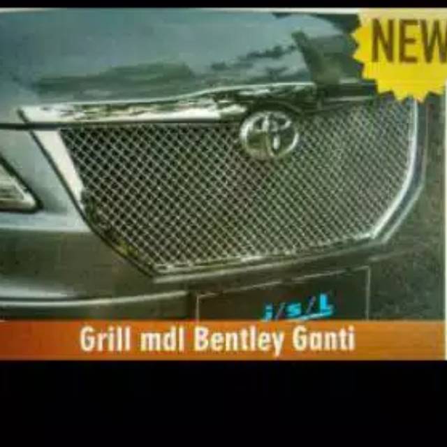 Grill Depan Ganti Grand Innova 2014 Model Bentley