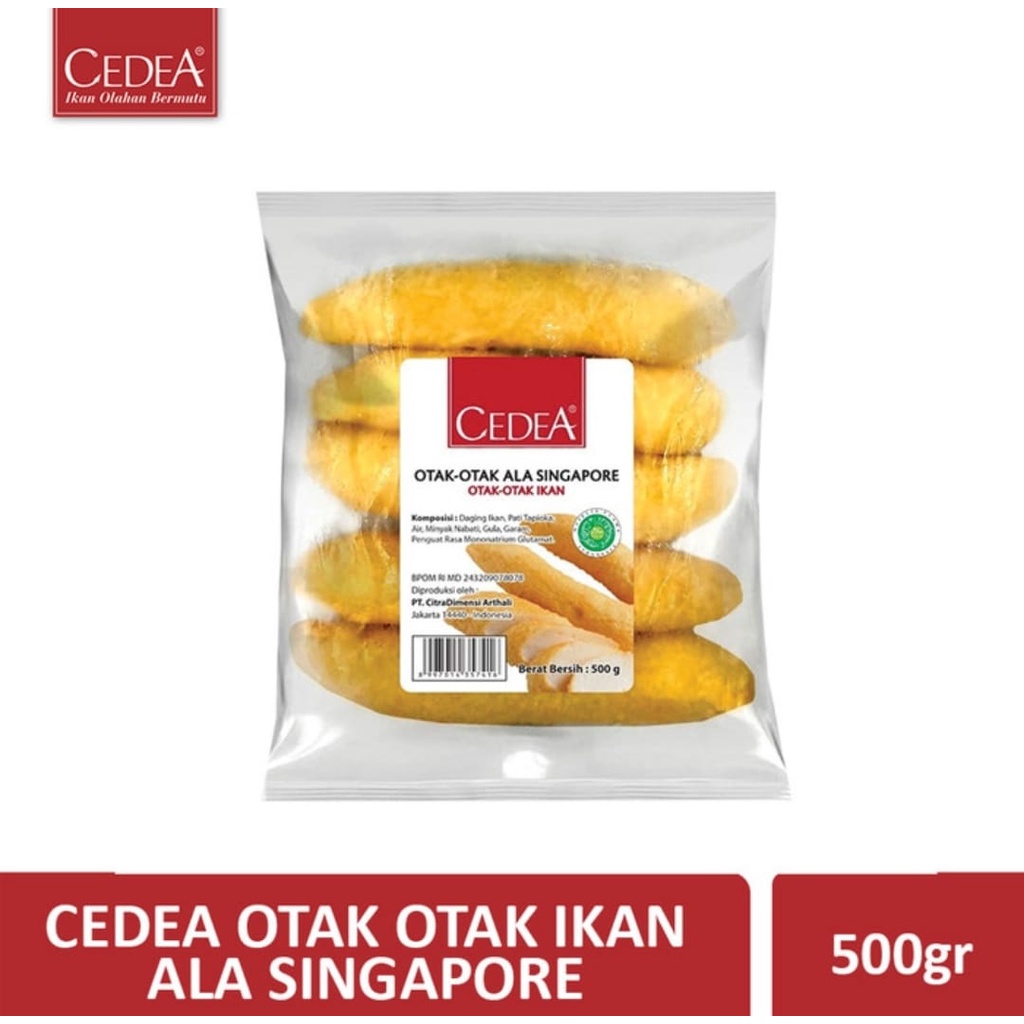 

Cedea Otak Otak Ikan Singapore 500g