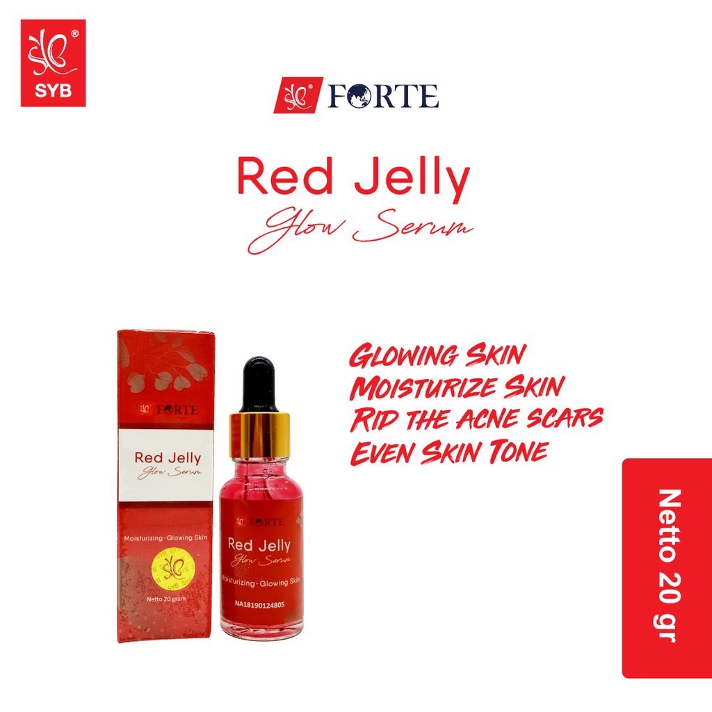 SYB Forte Red Jelly Glow Serum - 20 Gram