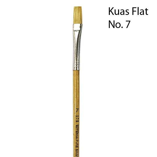 

Kuas Lukis Flat No 7 Air Acrylic Oil
