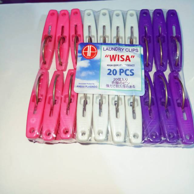 Jepitan Baju Ring / Jepitan Jemuran Laundry Dry Clips(wisa)