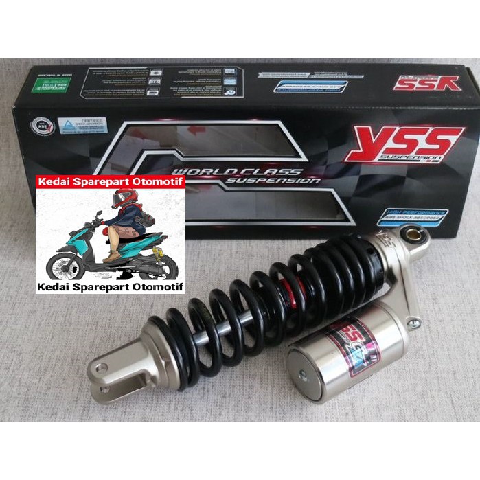 SHOCK NEW YSS GZA BEAT  SCOOPY  VARIO 110  MIO  XEON 300mm Black