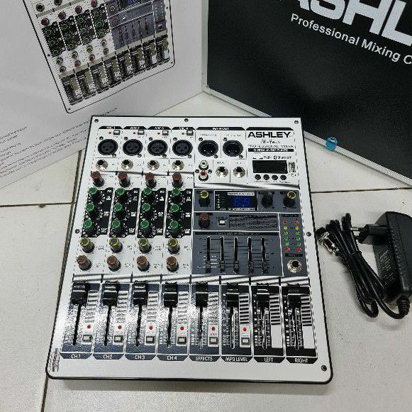 Mixer Ashley 4 Channel M-Four Baru plus harcase aluminium