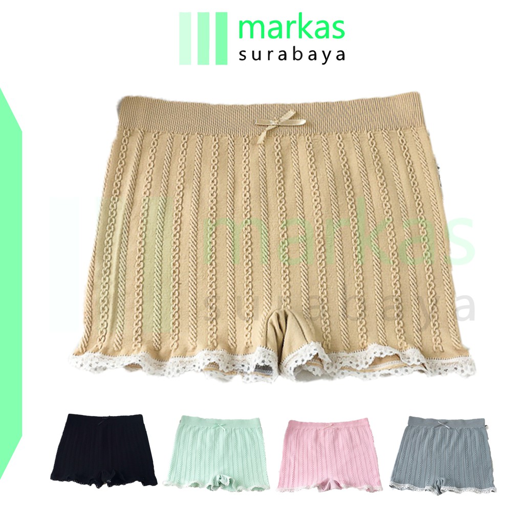 MARKAS W020 Celana Short Wanita Hot Pants Underwear Dalaman Cewek