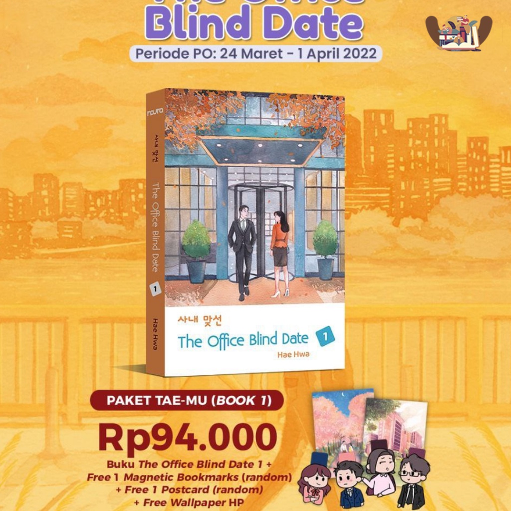 Ready Novel The Office Blind Date by Haehwa-BUKU 1