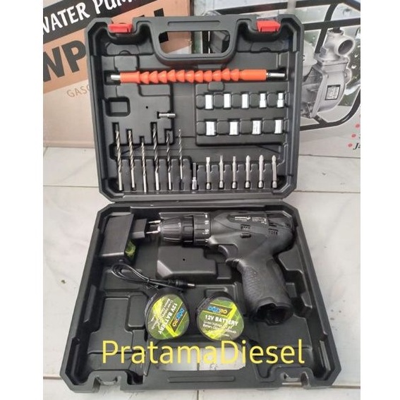 Bor cas set  DOZIRO 12volt 2baterai// Cordless drill set DOZIRO 2 baterai