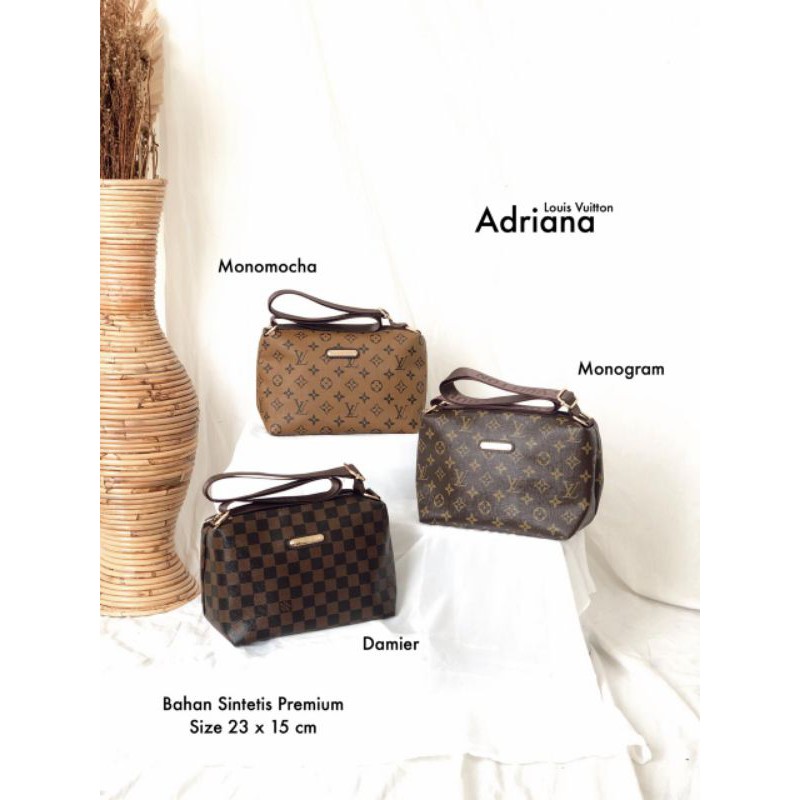 ADRIANA BAG LV / CHERRYL TARTAN