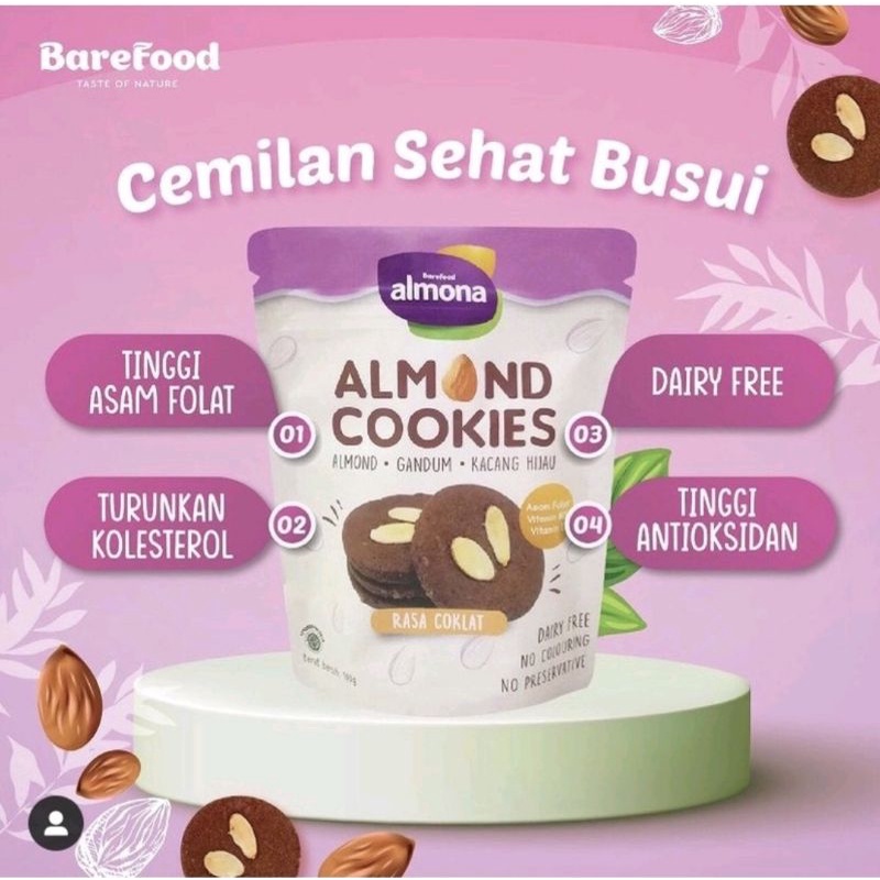 Almona Almond cookies &amp; brownies || Exp jun 2024