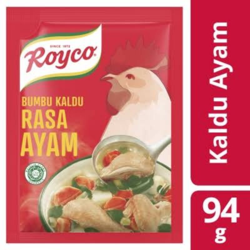 

bumbu kaldu rasa ayam royco 94gr