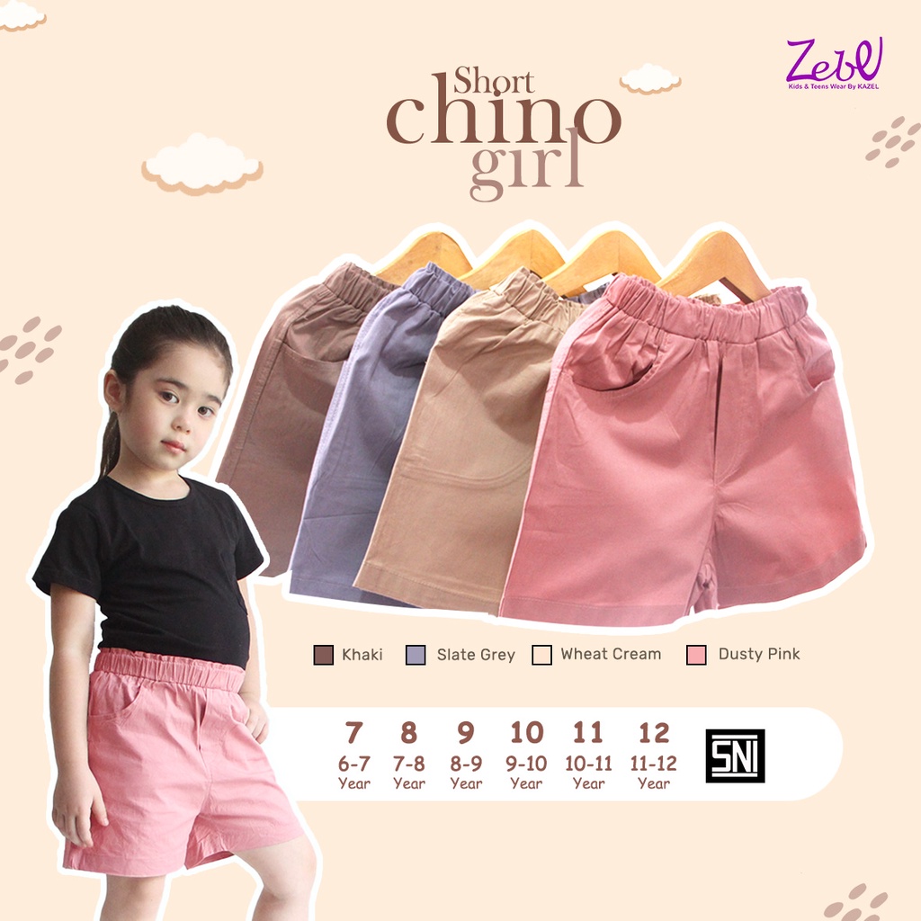 Jobel x Zebe - Shorts Chino Girl edition