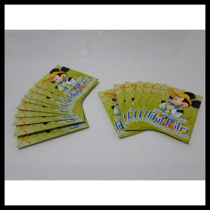 

Angpao / Amplop Lebaran Mickey Mouse Hijau