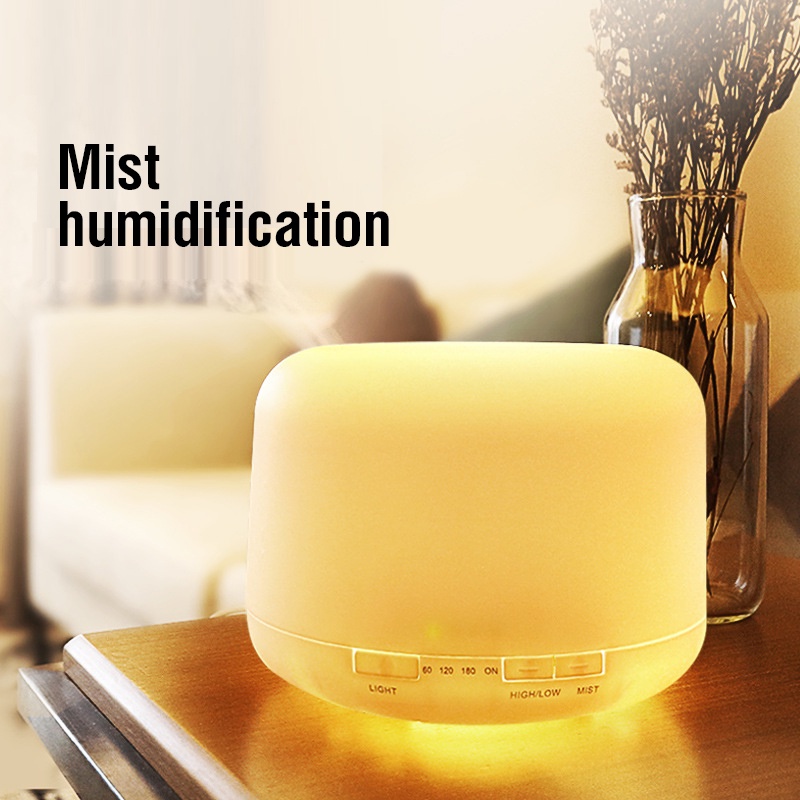 Air Humidifier Diffuser Aromaterapi Oil Remote Disfuser Taffware Aromatherapy Ultrasonic 7 LED Pengharum Ruangan