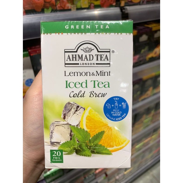 

TEH PREMIUM AHMAD TEA varian Cold Brew bisa diseduh dg Air Es