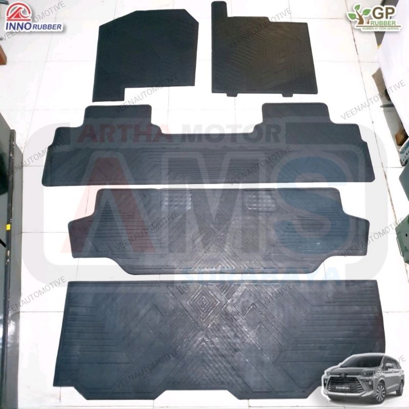 Karpet Karet New Avanza 2022 / Veloz 2022 Fullset