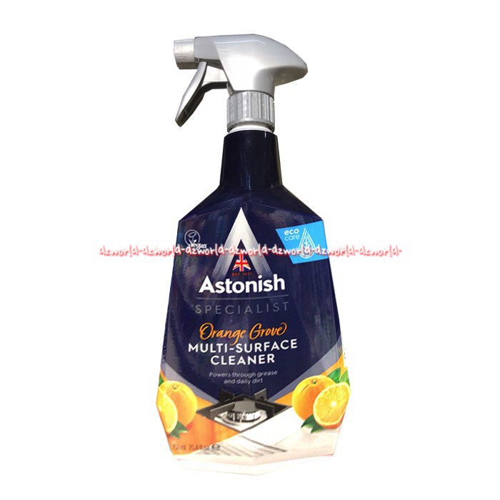 Astonish Multi Surface Cleaner 750ml With Orange Groove Oil Pembersih Serbaguna Astonis Serba Guna Membersihkan Noda Wangi Jeruk Sunkist