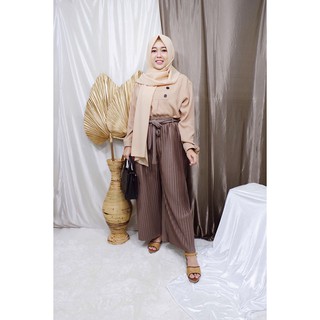  KULOT  PLISKET CELANA  PLISKET 302 PLEATS PANT KULOT  PRISKET 