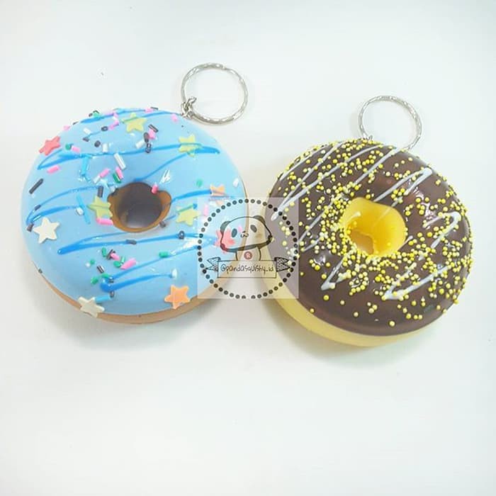 Termurah Squishy Donut Star Choco/ Squishy Murah/ Slime Act