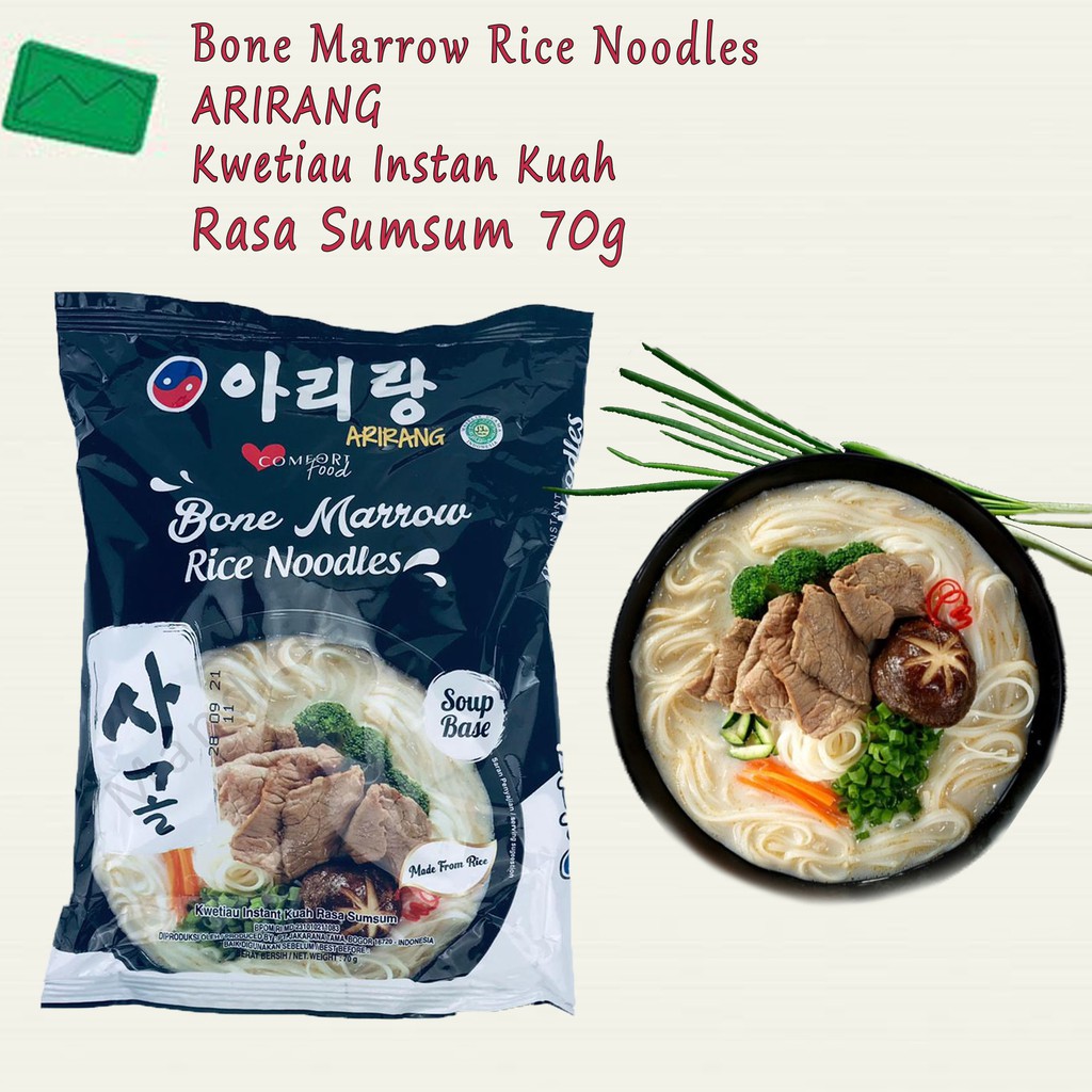 Kwetiau instan *Arirang Bone Marrow Rice Noodles * rasa sumsum * 70g