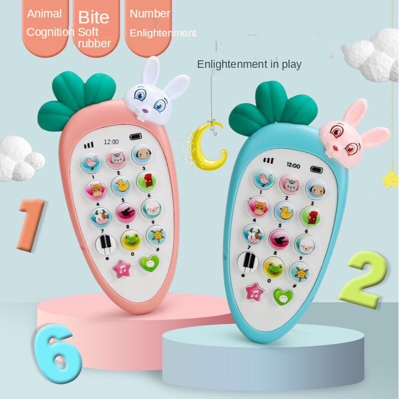 [ Colorful music phone Children's toy For Baby Birthday Children holiday Gift ]