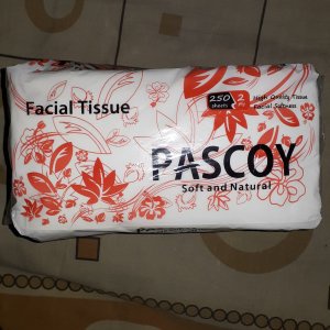 TISU PASCOY 250 2ply /tisu wajah pascoy