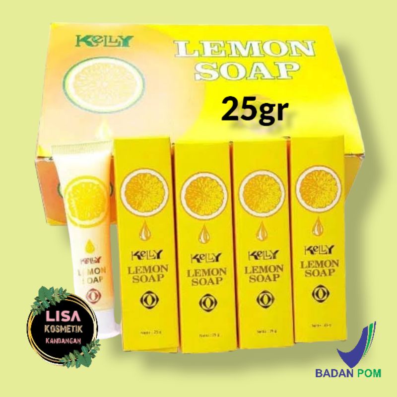 Kelly lemon soap 25 gr