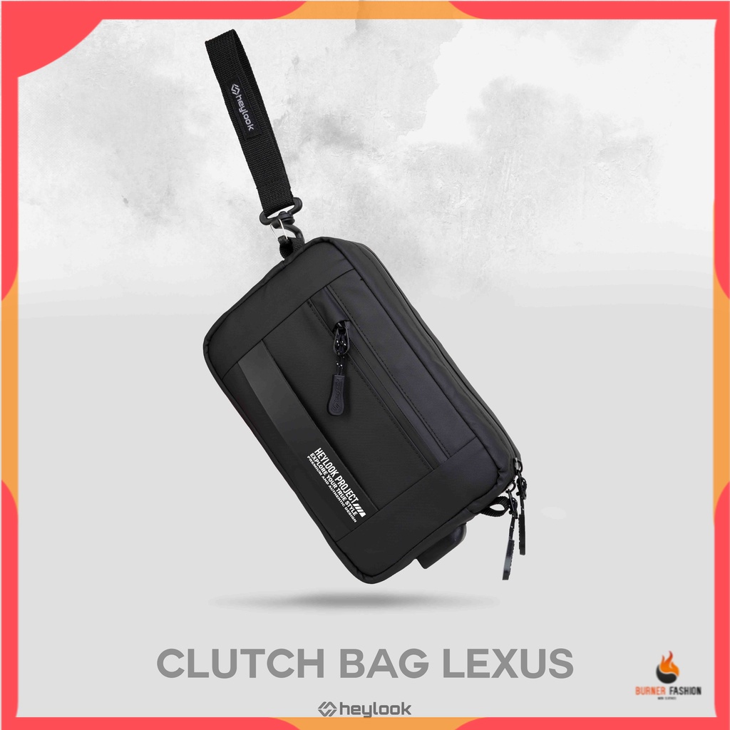 CLUTCH BAG LEXUS ANTI AIR POUCH TAS MINI PRIA WANITA HANDY BAG WATERPROOF DISTRO