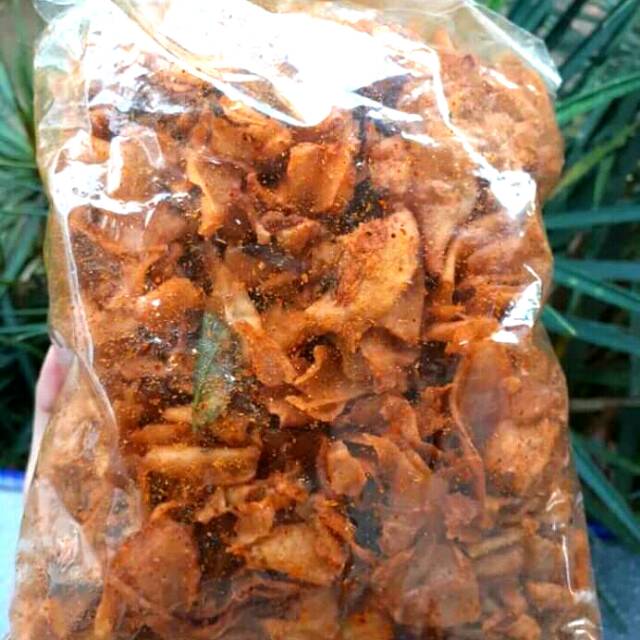 

KERIPIK PEDAS DAUN JERUK (KRIPSET) 1/4