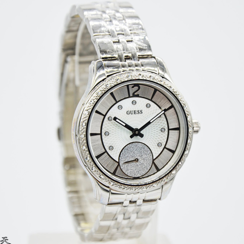 GUESS W0931L1 Whitney - Jam Tangan Wanita - Silver