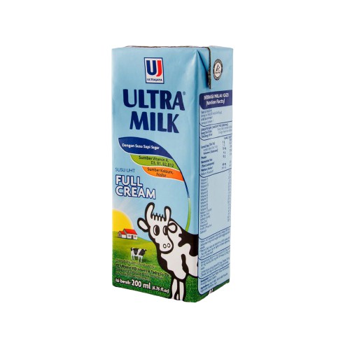 

Susu Ultra milk 200ml/ Susu UHT ultramilk/susu anak/