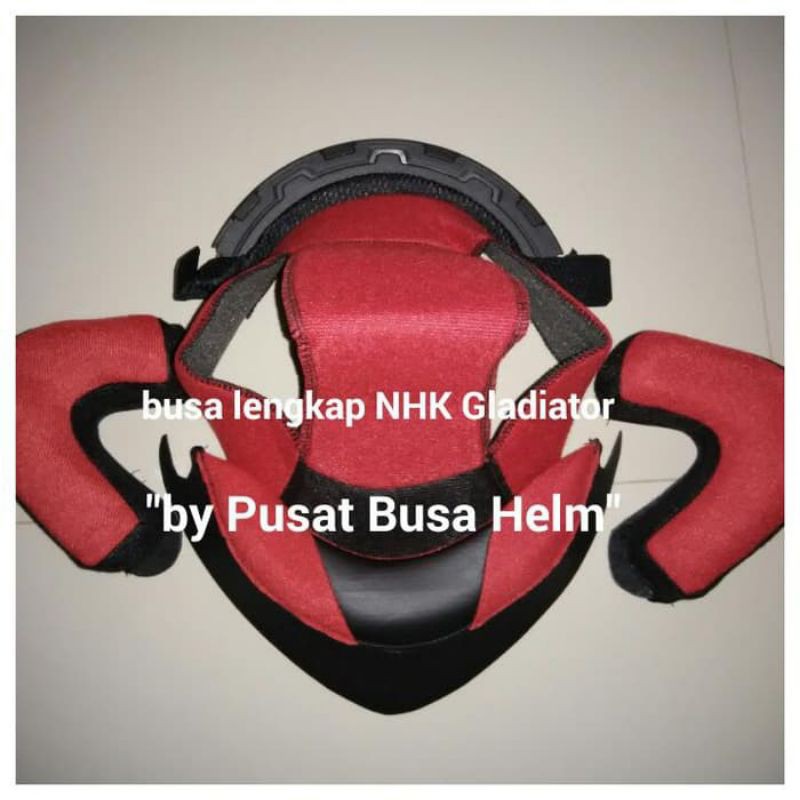 Busa Helm NHK GLADIATOR, busa helm fullset NHK Gladiator