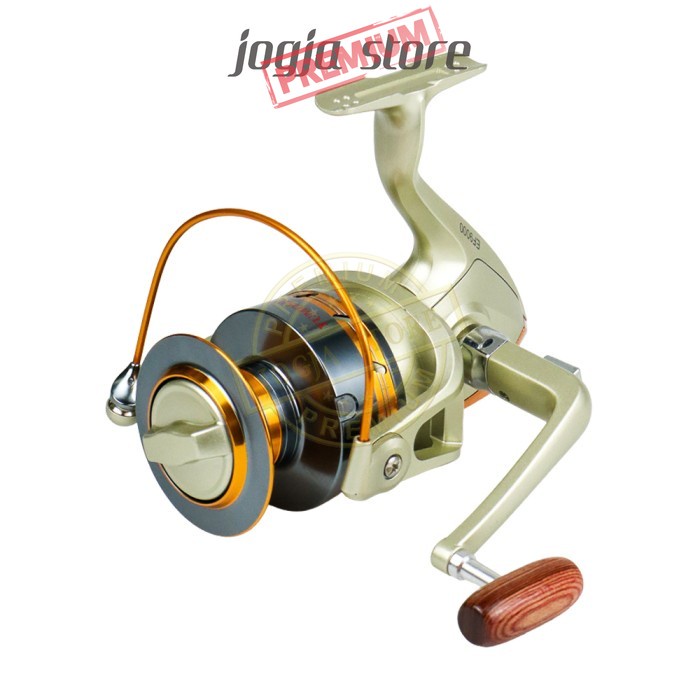 Yumoshi Reel Gulungan Pancing Spinning 12 Ball Bearing EF1000 EF3000 EF5000 EF6000 EF9000