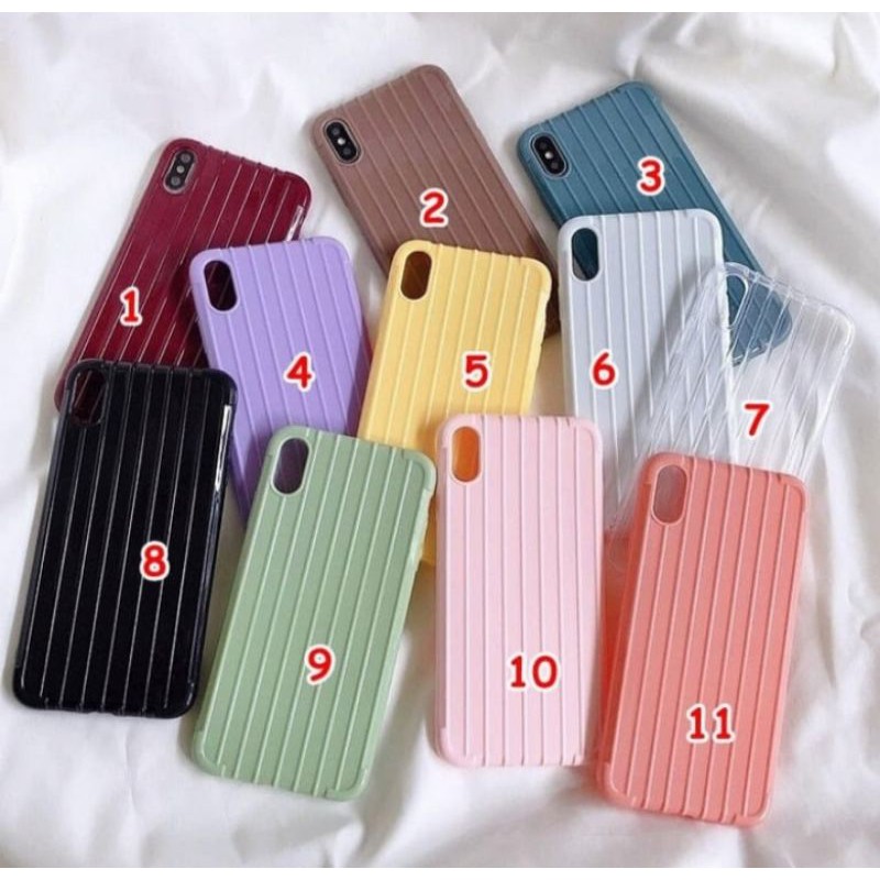 SOFTCASE KOPER LUGGAGE TRAVEL CASE CANDY VIVO V7, V15