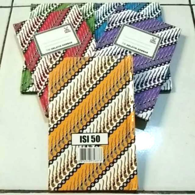 

Buku batik gelatik kecil isi 50