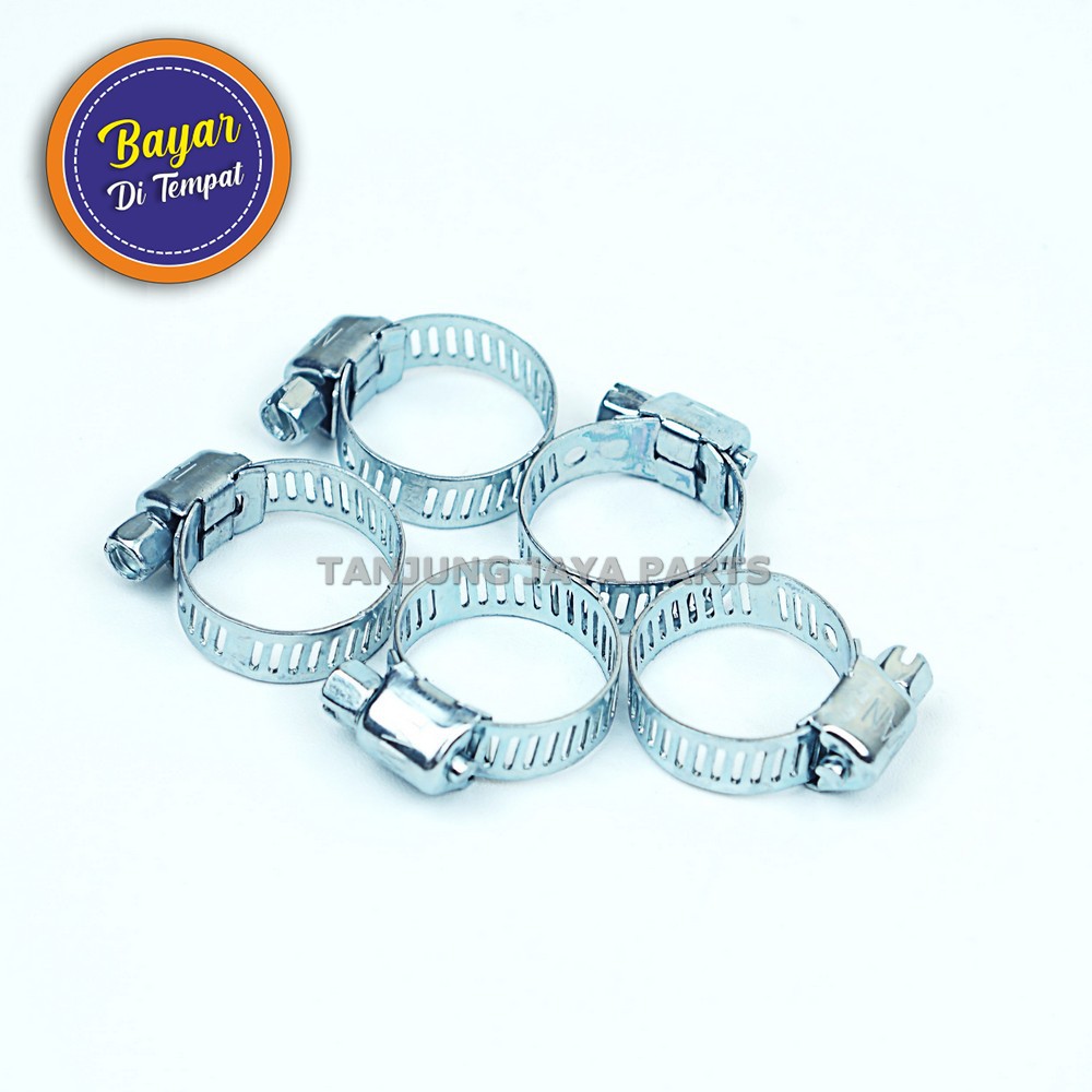 [BAYAR DITEMPAT] KLEM SELANG GAS KLEM SLANG AIR HOSE CLAMP CINCIN SELANG REGULATOR