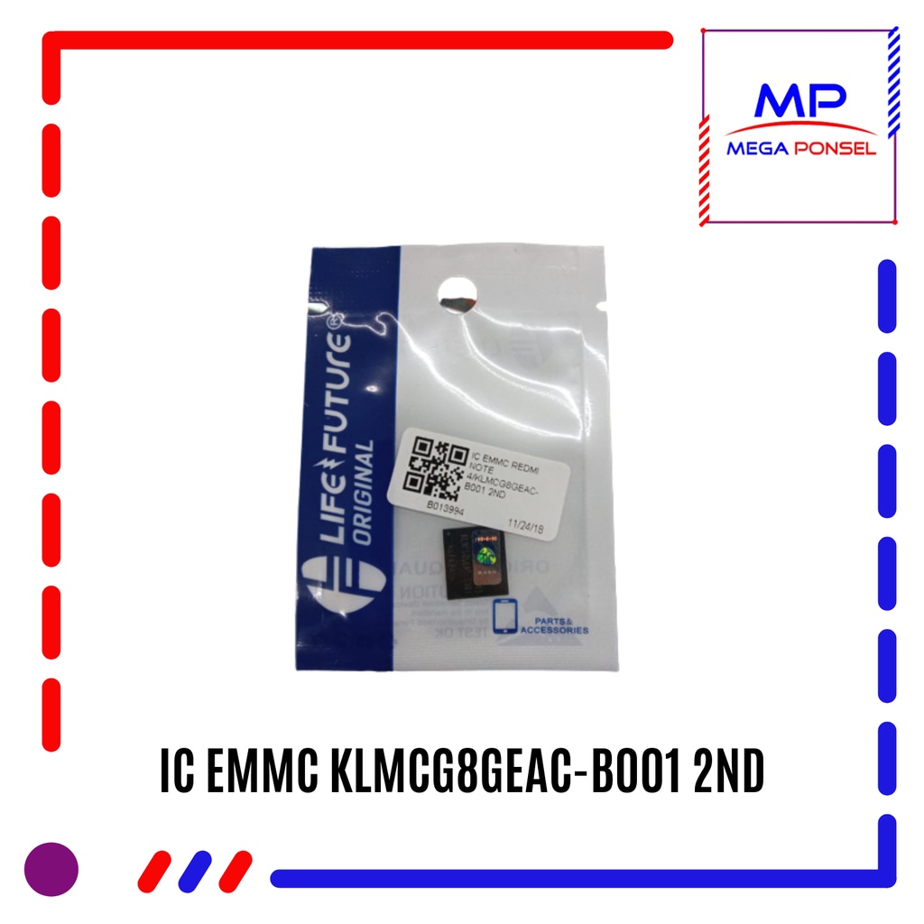 IC EMMC REDMI NOTE 4 / KLMCG8GEAC-B001 2ND