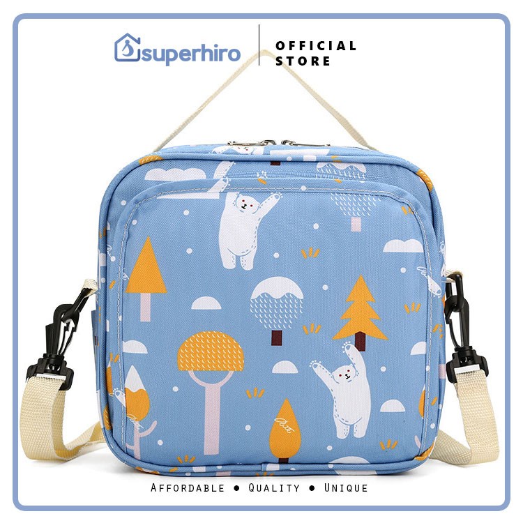 Tas Bayi Multifungsi Baby Diapers Bag Organizer Tali Selempang Premium