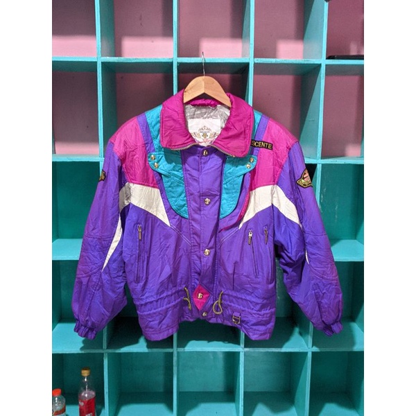 Jual JAKET VINTAGE DESCENTE/JAKET RACING VINTAGE/THRIFT MURAH Shopee