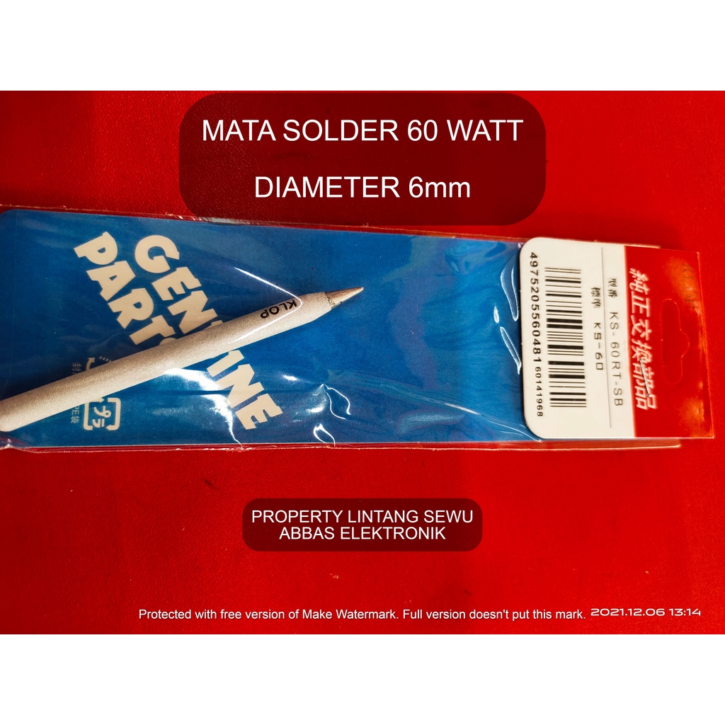 MATA SOLDER 60WATT  60 WATT