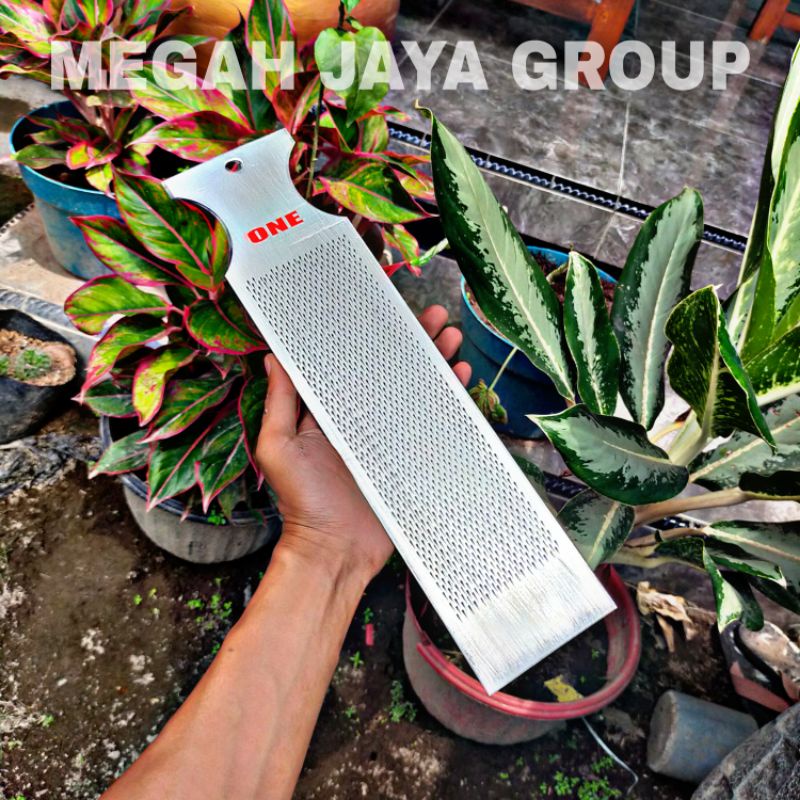 Parut Kelapa Manual Merk One Original 100% Stainless Steel Sangat Tebal 2Mm