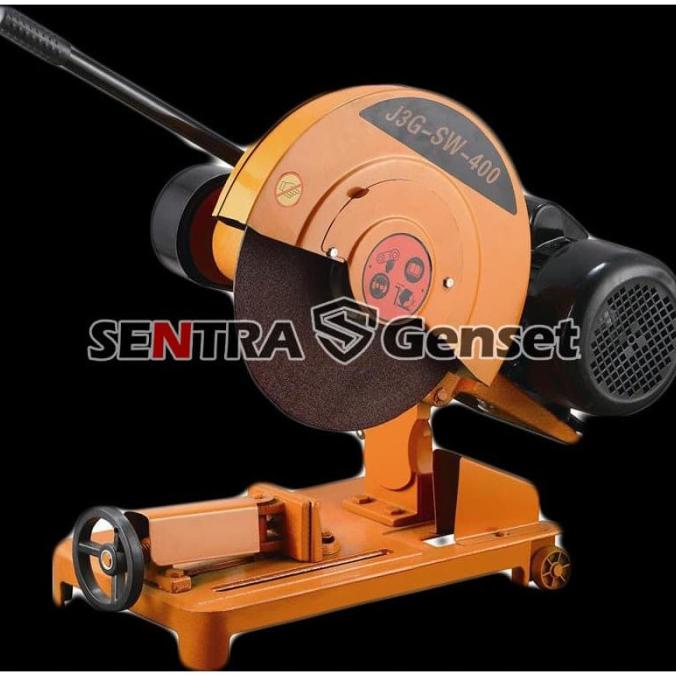 cut off 16 inch model vanbelt heavy duty. mesin cut off 3 hp 1 phase