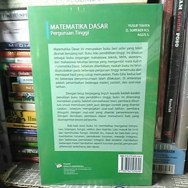 Contoh Soal Matematika Dasar Untuk Perguruan Tinggi