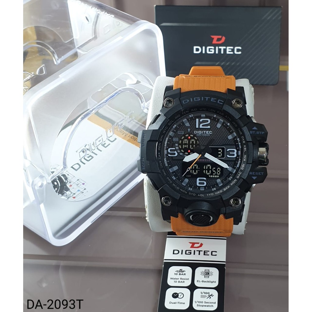 jam tangan original DIGITEC 2093T 2093 T