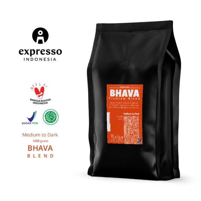 

[BISA COD] Expresso Indonesia Exclusive Deal - Roast Bean Coffee / Ground Coffee - Bhava Bubuk