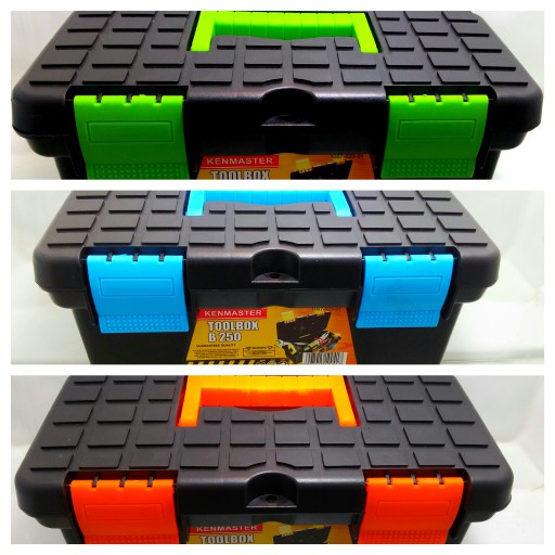 Kenmaster B250 Tool Box Mini/Tempet menyimpan Perkakas&amp;Barang-Barang