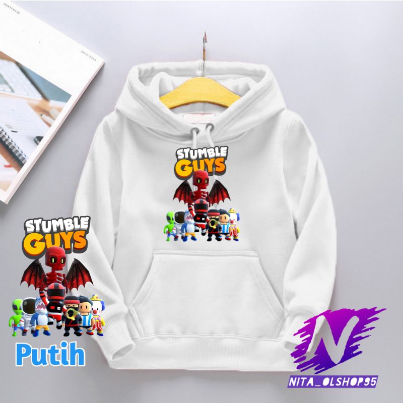 jaket hoodie anak stumble guys